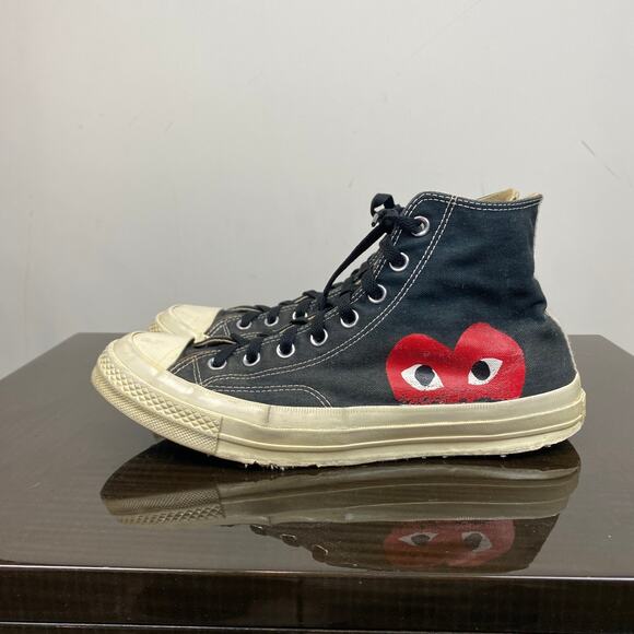 Converse Comme des Garcons Play High Canvas Sneakers Men\'s 10 main image 11